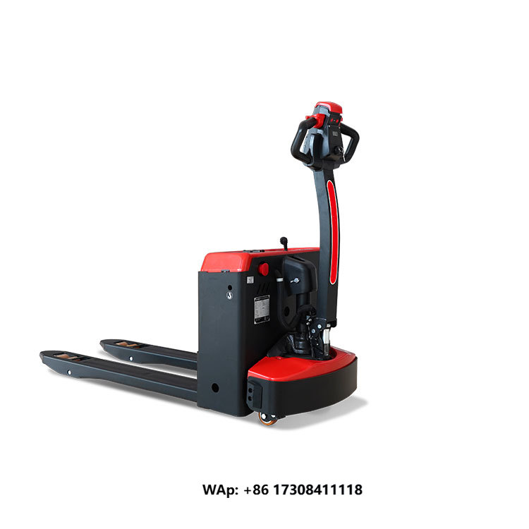 Electric Forklift - รถยกพาเลทไฟฟ้า 1.5 ตัน ดีไซน์ใหม่ รถยกมือไฟฟ้าพร้อมแบตเตอรี่ลิเธียม-ไอออน และยางโพลียูรีเทน