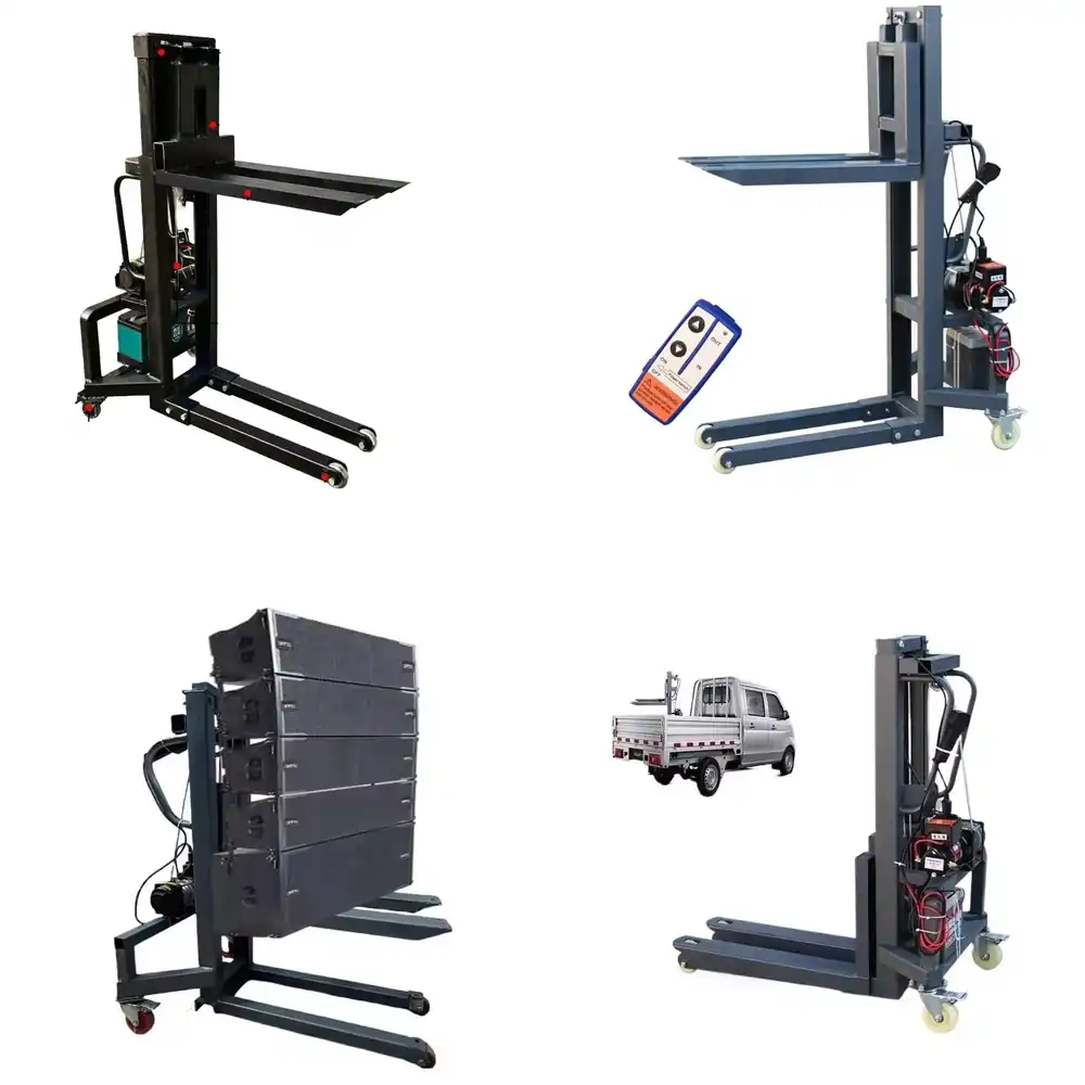 Electric Forklift - รถยกไฟฟ้าแบบพกพา ปรับความสูงได้ 1.2/1.6 เมตร รับน้ำหนัก 300