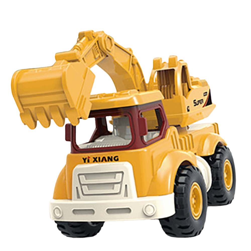 Dump Truck Toy - รถของเล่นดีไซน์ล้ำสมัย รถดัมพ์ ขับเคลื่อนด้วยแรงเฉื่อย ฟังก์ชั่นอเนกประสงค์ รถขุด ของเล่นเด็ก