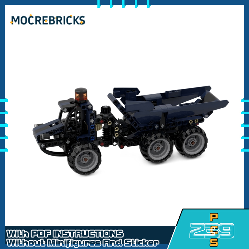 ตัวต่อ MOC Urban Advanced Buil - Dump Truck Toy บทวิจารณ์และราคา